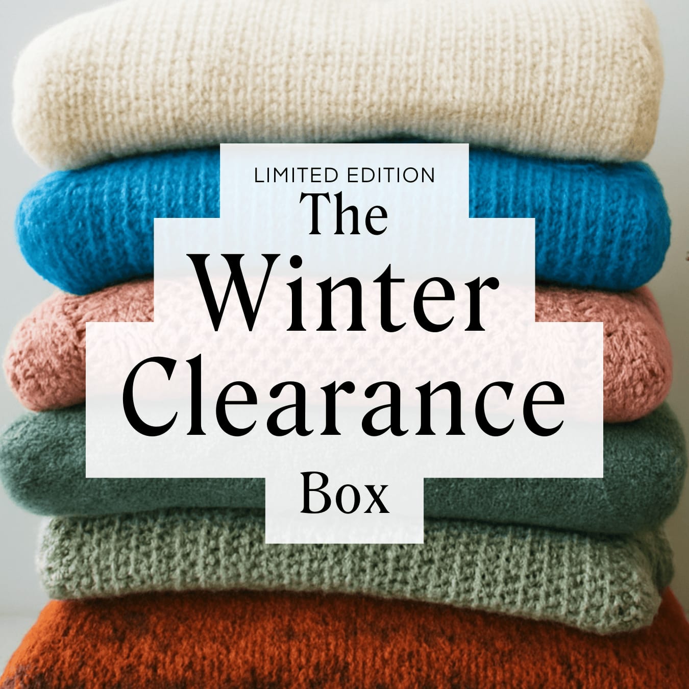 Limited Edition: The Winter Clearance Box