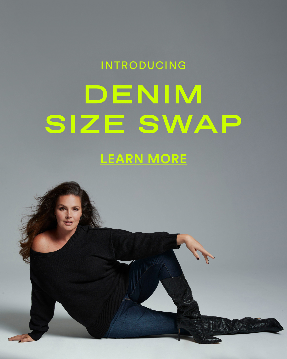 Plus Size Mid Rise Mini Flare Jean w/ Slit Hem Detail – Laree + Co.